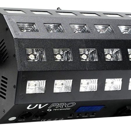 Bañador Profesional Híbrido 24 Leds 2en1 Wash Tecshow Uv Pro