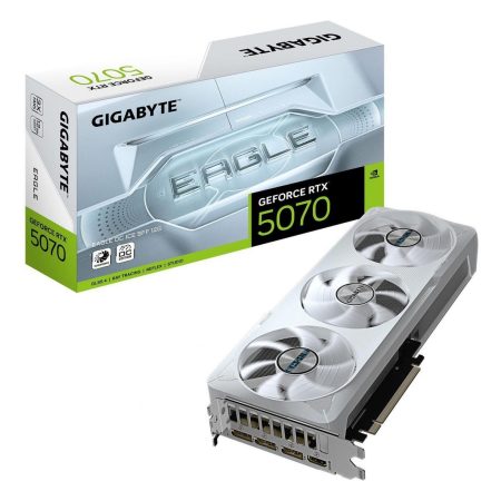 Placa De Video Gigabyte Rtx 5070 Eagle Oc Ice 12gb Gddr7