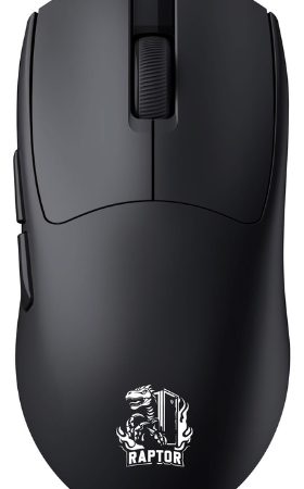 Mouse Gamer Inalambrico Raptor Storm Grip 12800 Dpi