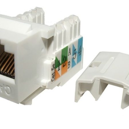 Jack Conector Rj-45 Cat 5e Para Roseta Nisuta Nsjac5