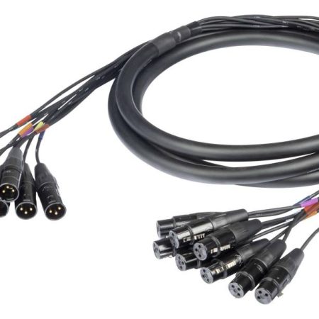 Snake 8 Canales Xlr 4m Patchera Proel Chlp430lu4