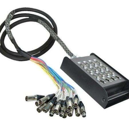 Manguera Xlr 12 Canales 30m Patchera Ampro Clsn-12430