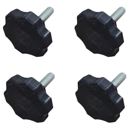 Kit X 4 Perilla 5/16 Estrella Morsa Multi Uso Rab K3d-0067