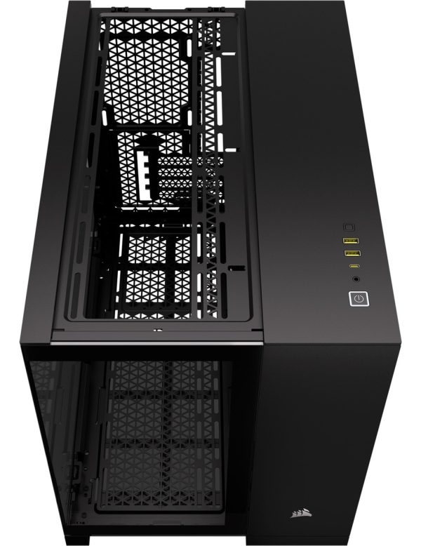 Gabinete Corsair 2500x Mid Tower Atx Vidrio Templado Negro - Image 6