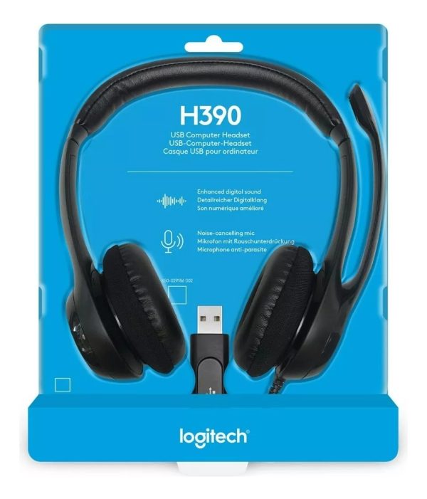 Auricular Con Microfono Logitech H390 Usb 981-000014 - Image 6