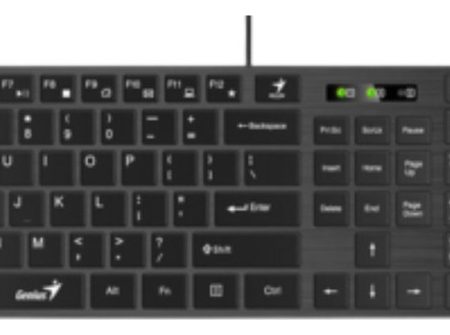 Kit Teclado Y Mouse Con Cable Genius Slimstar C126 Spa