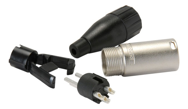 Ficha Xlr Macho Cable Verde Amphenol Ac3mm-grn - Image 2