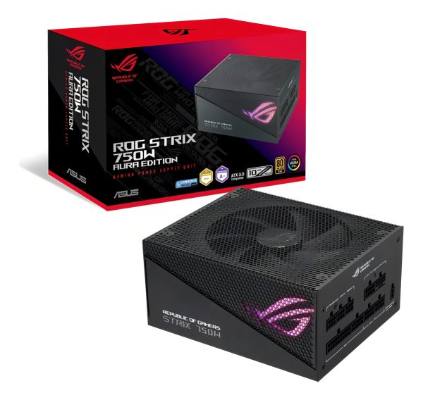 Fuente Asus Rog Strix 750w Aura Gaming 80 Plus Gold