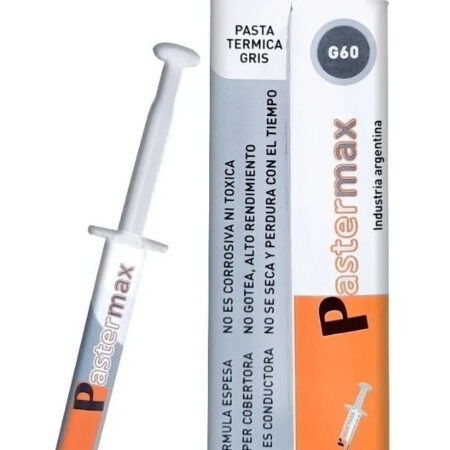 Pasta Termica Para Cpu Gris Pastermax G60 4grs