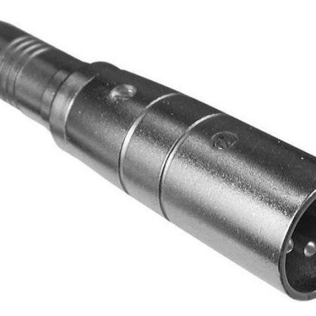 Adaptador Metalico Jack 6.3mm Mono A Xlr Macho Proel At320