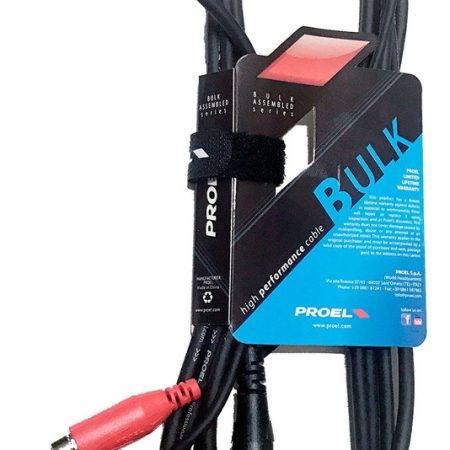Cable Plug Stereo 6.3mm A 2 Rca 3m Proel Bulk550lu3
