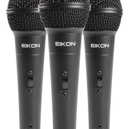 Kit X 3 Microfonos De Mano Eikon By Proel Dm800kit