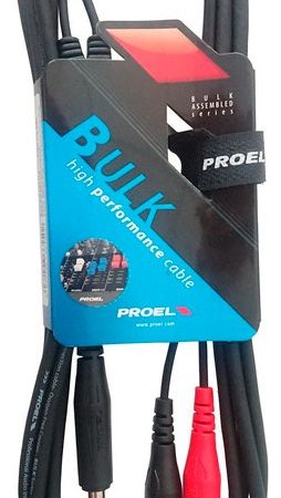 Cable Plug Stereo A 2 Plug Mono 1.8m Proel Bulk535lu18