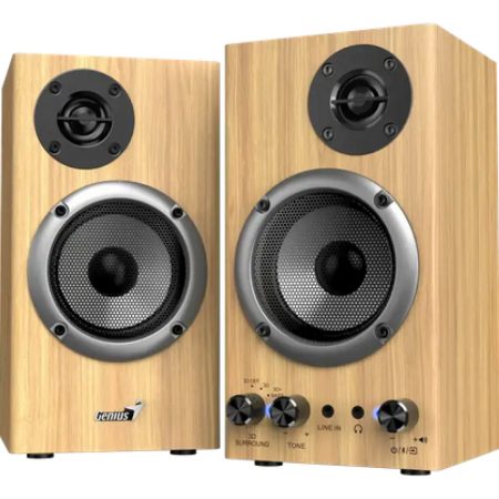 Parlantes Genius Rs2 Sp-hf520bt Pine Wood