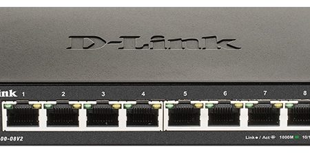 Switch F-link 8 Puertos Gigabit Easy Smart Dgs-1100-08v2