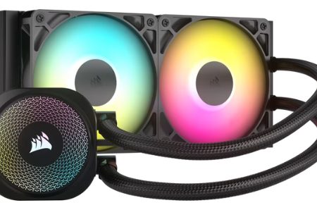 Water Cooling Corsair Nautilus 2x Argb Negro 240mm Rs