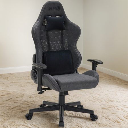 Silla Gamer Raptor Throne R1 Tela Negro Est Metal H/ 130kg