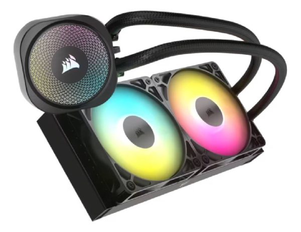 Water Cooling Corsair Nautilus 2x Argb Negro 240mm Rs - Image 3