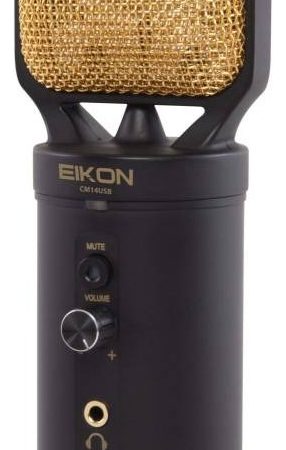 Microfono Profesional Para Estudio Eikon By Proel Cm14usb