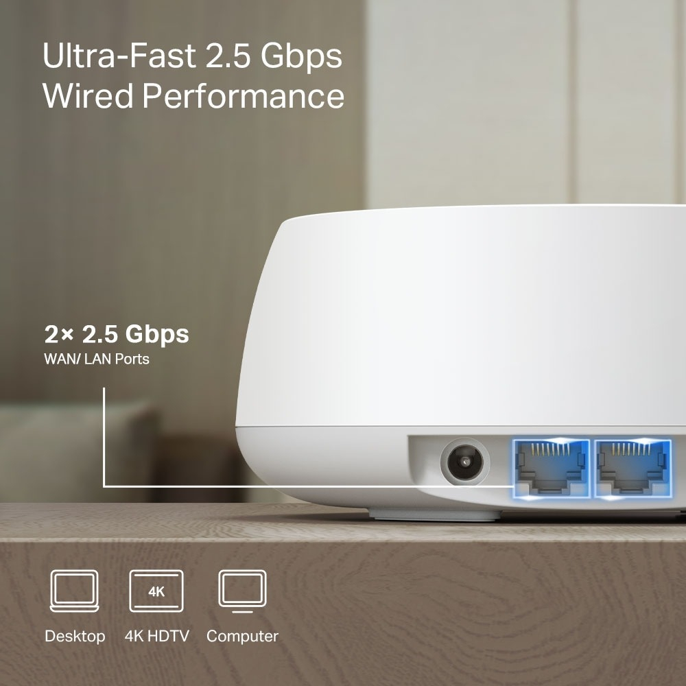 Sistema Mesh Pack X 3 Tp Link Be25 Wifi 7 Be5000 Dual Band - Image 5