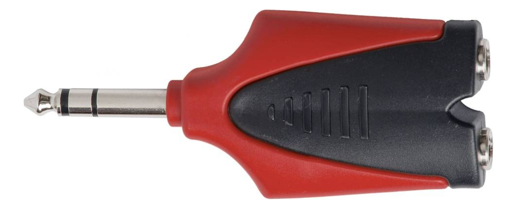 Adaptador 2 Mini Jack A Plug 6.3mm Stereo Proel At170pro