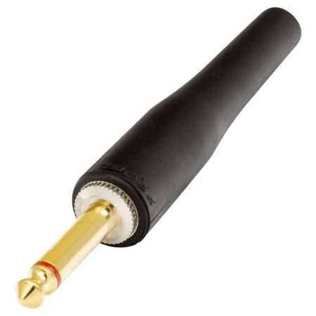 Ficha Conector Plug Mono 6.3mm Cubierta Pvc Proel S290bk