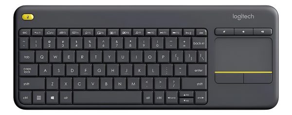 Teclado Inalambrico Logitech Touch K400 Plus Dark