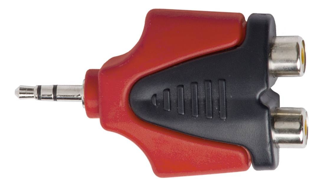 Adaptador 2 Rca Hembra A Mini Plug Proel At128pro