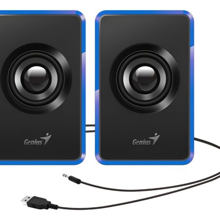 Parlantes Usb Genius Sp-u125 Blue 3w Mini Plug