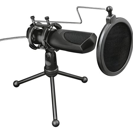 Microfono Trust Mantis De Escritorio Tripode Podcasts Usb