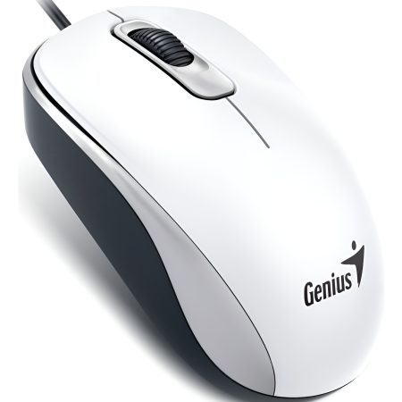 Mouse Usb Genius Dx-110 White 1000dpi 3 Botones