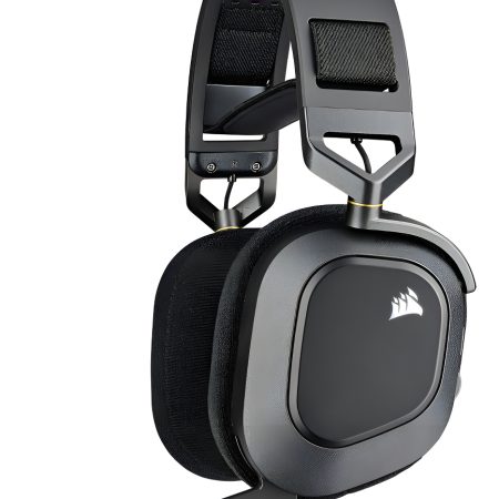 Auricular Inalambrico Corsair Hs80 Carbon Rgb Ca-9011235-na