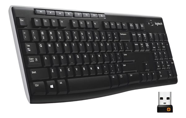 Teclado Inalambrico Logitech K270 Negro 920-004426