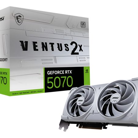 Placa De Video Msi Geforce Rtx 5070 Ventus 2x Oc 12g White
