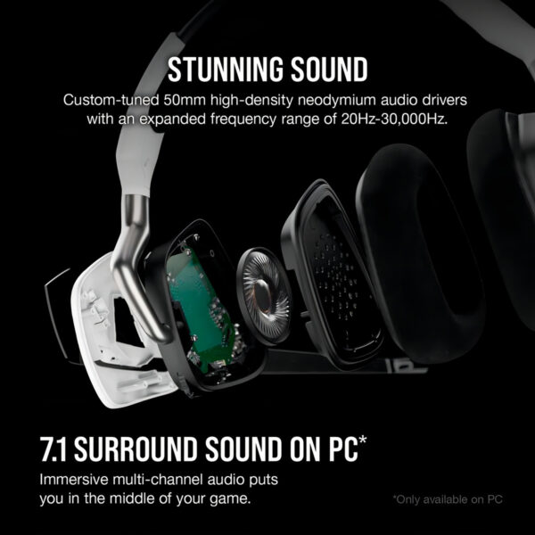 Auricular Inalambrico Corsair Void Rgb Elite 7.1 Surround - Image 5