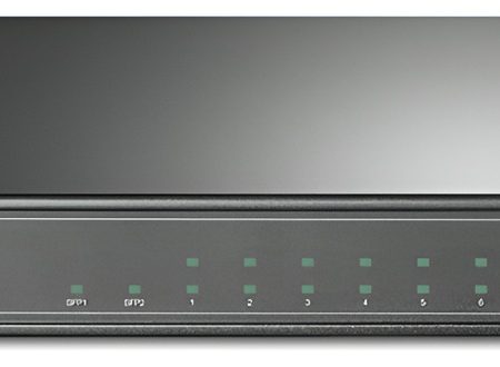 Switch 8 Puertos Gigabit Poe + 2 Sfp Tp-link Sg2210p