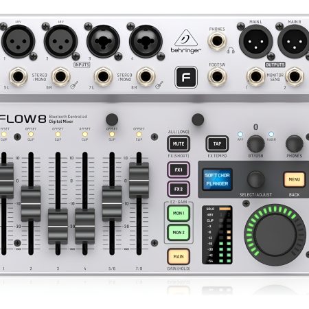 Consola Digital Behringer Flow 8 De 8 Ch Mixer Interface Usb
