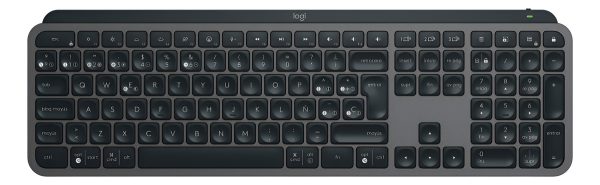 Teclado Inalambrico Logitech Mx Keys S Color Grafito Español