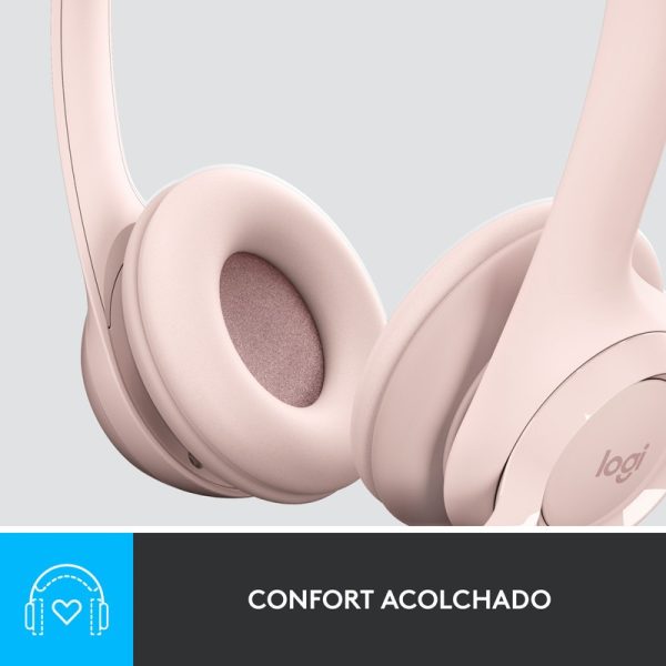 Auricular Con Microfono Logitech H390 Rose - Image 7