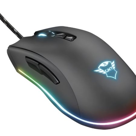 Mouse Gamer Trust Qudos Rgb 15000 Dpi 7 Botones Gxt900