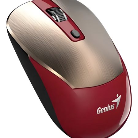 Mouse Inalambrico Genius Rs2 Nx-7125 2.4ghz Gold Red