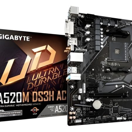 Mother Gigabyte A520m Ds3h Ac Am4 Ddr4 Serie 5000