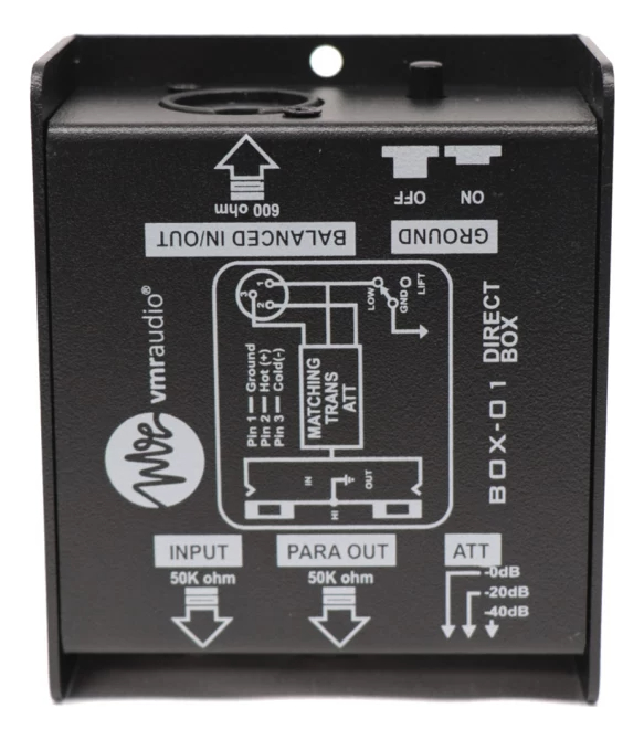 Caja Directa Metalica 1 Canal Pasiva Vmr Box-01 - Image 2