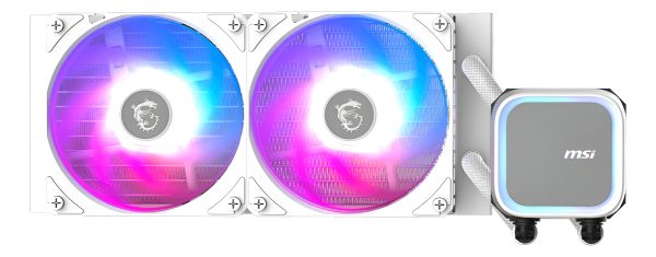 Water Cooling Msi Mag Coreliquid A13 240 2x 120mm White
