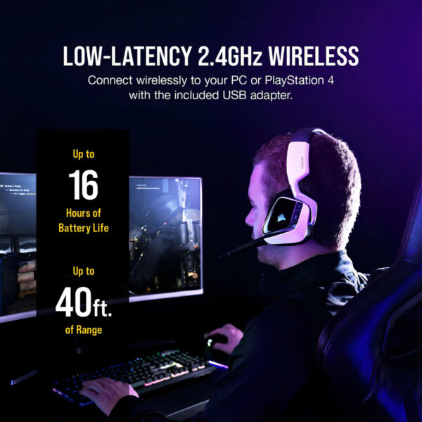 Auricular Inalambrico Corsair Void Rgb Elite 7.1 Surround - Image 7
