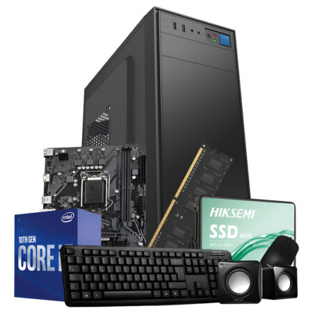 Pc Hogar Oficina Intel Core I5 10400 8gb Ssd 240gb H510