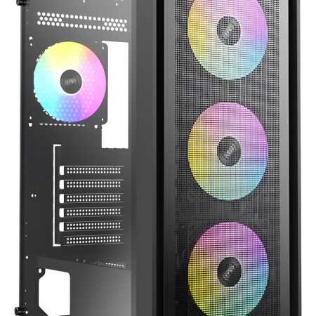 Gabinete Gamer Raidmax Vector V216 Atx 4 Cooler Rgb