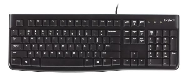 Teclado Usb Logitech K120 Cable 1.5m Español 920-004422