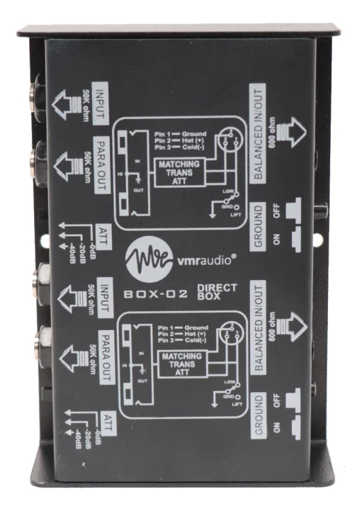 Caja Directa Metalica 2 Canal Pasiva Vmr Box-02 - Image 4