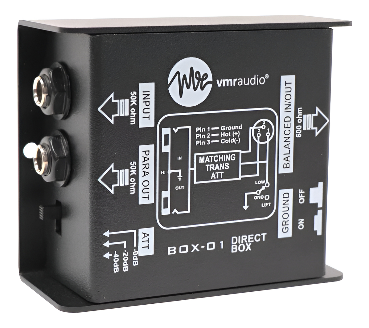 Caja Directa Metalica 1 Canal Pasiva Vmr Box-01